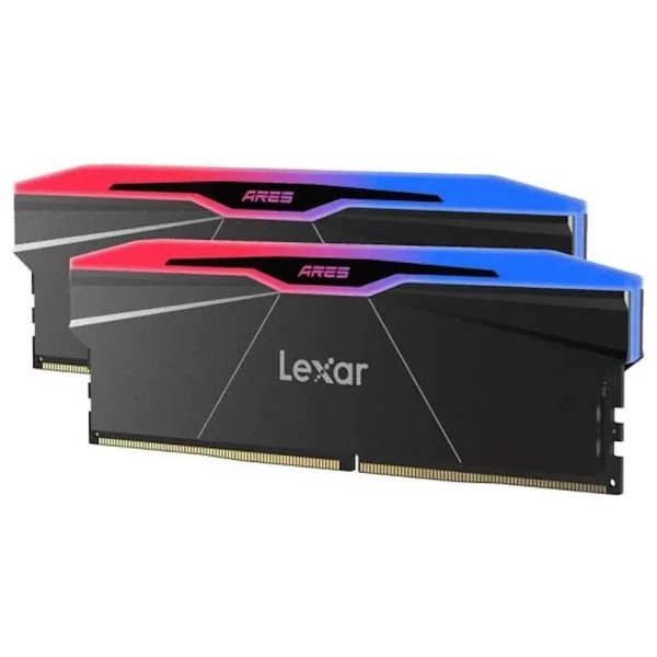 Lexar Ares RGB 48 GB (2x24) 7600 MHz Cl38 Ld5u24g76c38br-Rgd DDR5 RAM - Görsel 2