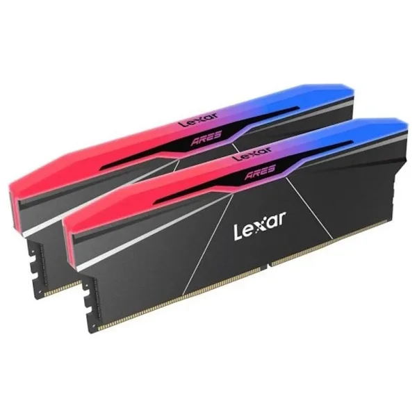 Lexar Ares RGB 48 GB (2x24) 7600 MHz Cl38 Ld5u24g76c38br-Rgd DDR5 RAM - Görsel 3