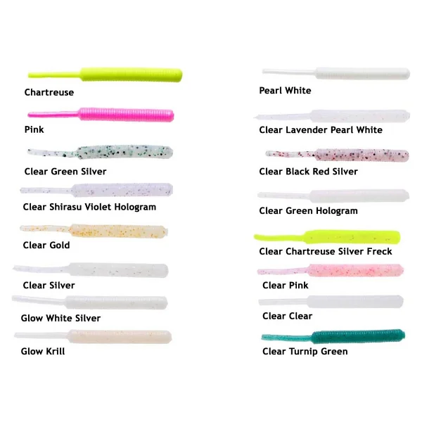 Berkley Gulp Baby Sardine Clear Kabura Green 2inc 5cm 18P - Görsel 6