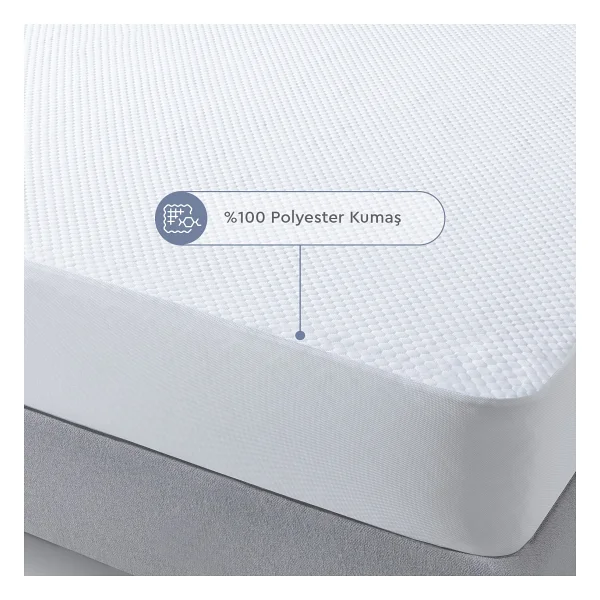 Yataş Eco Dormy Full Kenar 160x200 Cm Sıvı Geçirmez Çift Kişilik Alez - Görsel 4