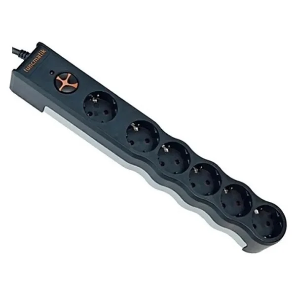 Tunçmatik Powersurge Tsk6136 1050 Joule Siyah 1.5 M 5'li Akım Korumalı Priz - Görsel 5