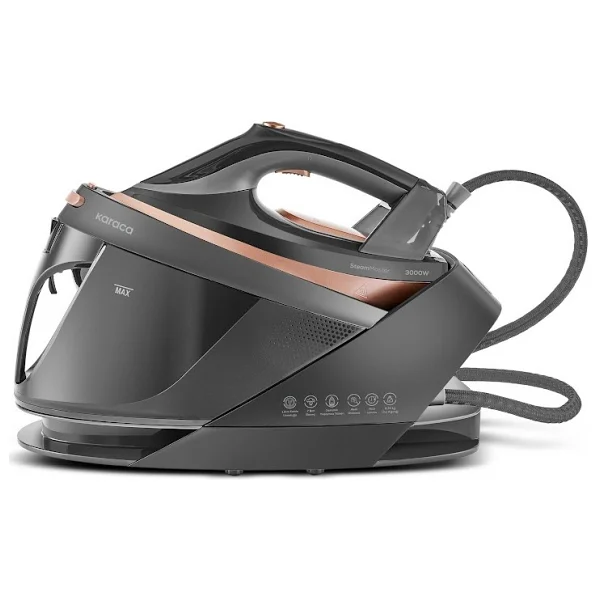 Karaca Vantuz Steammaster 3000 W Black Rose Buhar Kazanlı Ütü - Görsel 2