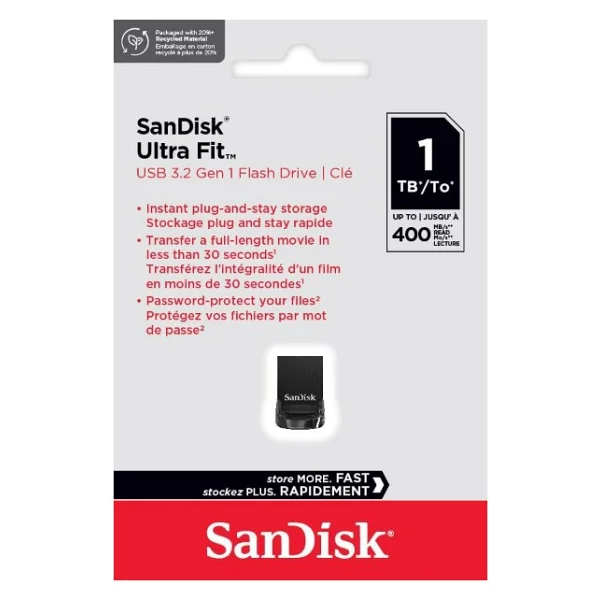 Sandisk Ultra Fit Sdcz430-1t00-G46 1 TB Flash Bellek - Görsel 5