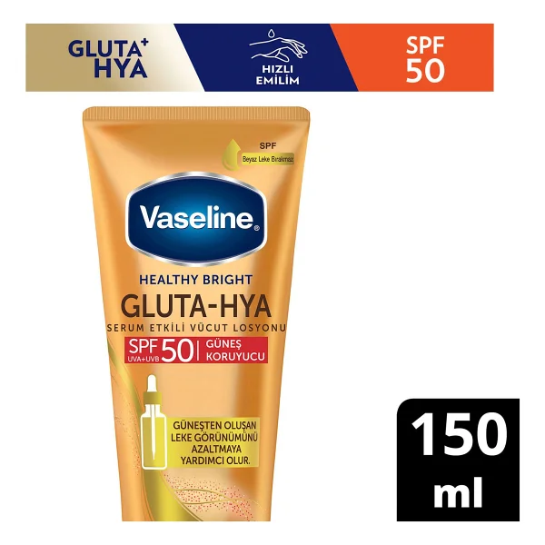Vaseline Gluta Hya 200 Ml 50 Faktör Vücut Losyonu - Görsel 2