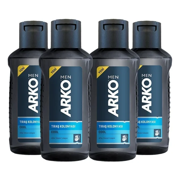 Arko Men Cool 255 Ml 4 Adet Tıraş Kolonyası - Görsel 2