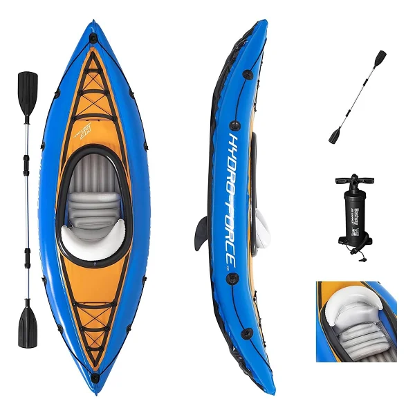 Hydro Force 65115 275 Cm Tek Kişilik Şişme Kano - Görsel 2