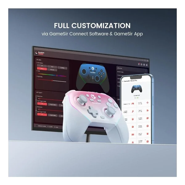 Gamesir Super Nova Pembe Kablolu/Kablosuz Oyun Kolu - Görsel 5