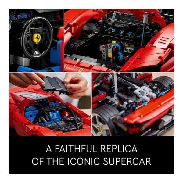 Lego 42143 Technic Ferrari Daytona Sp3 - Görsel 4