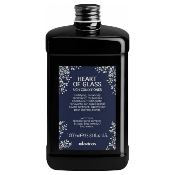 Davines Heart Of Glass Rich Sarı Saçlar İçin Güçlendirici 1000 Ml Saç Kremi - Görsel 2