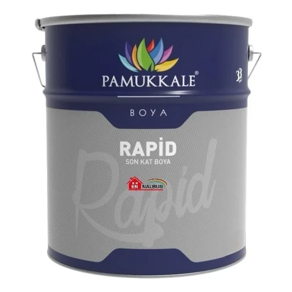 Pamukkale 1402 Rapid Boya 2.5 Kg Beyaz Ral 9016 - Görsel 2