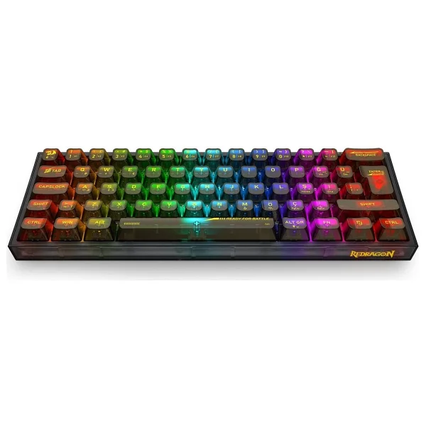 Redragon K617 Siyah RGB %60 Tkl Red Switch Kablolu Mekanik Oyuncu Klavyesi - Görsel 2