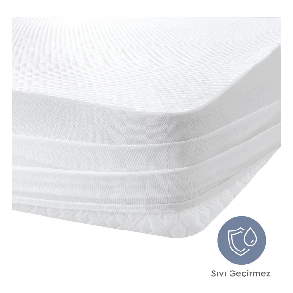 Yataş Eco Dormy Full Kenar 90x190 Cm Sıvı Geçirmez Tek Kişilik Alez - Görsel 2