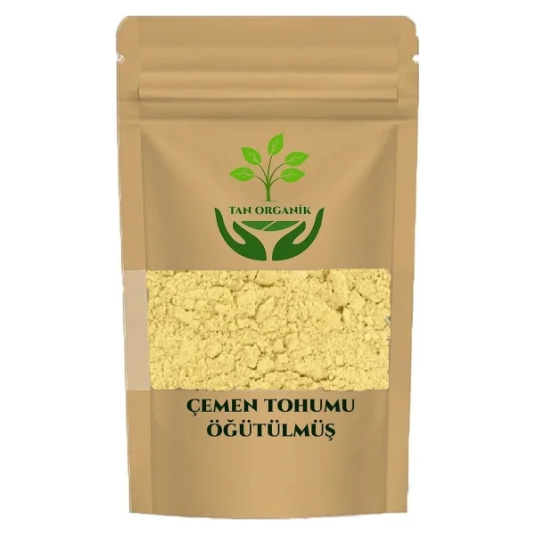 Tan Organik Çemen Tozu 50gr - 50 Gr - Görsel 2