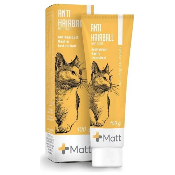 Matt Antihairball 100 Gr Malt Kedi Macunu - Görsel 3