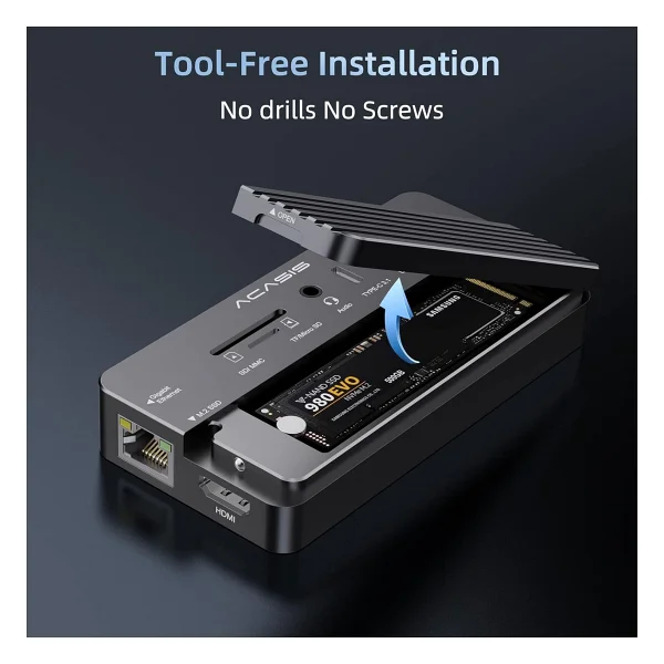 Acasis Cm073s Laptop Docking Station - Görsel 5