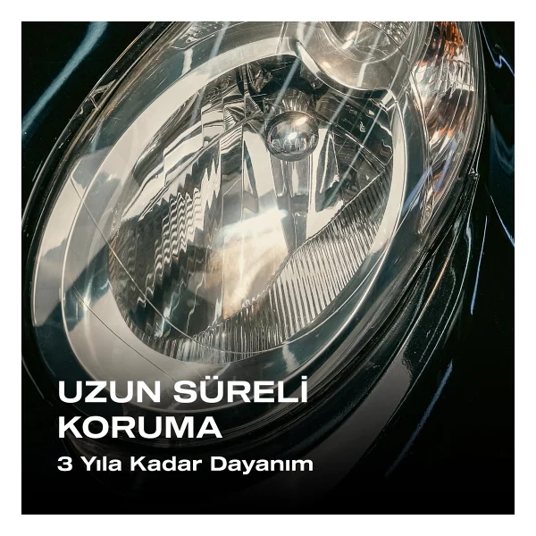 Nasiol Headlight Restorer Nano Seramik Far Yenileme Ve Koruma Kiti-3 Yıl Dayanım-10ml-Far Temizleme - Görsel 7