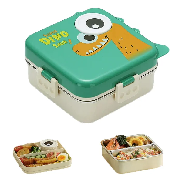 Vagonlife Yeşil 1120 Ml 3 Bölmeli Lunch Box - Görsel 7