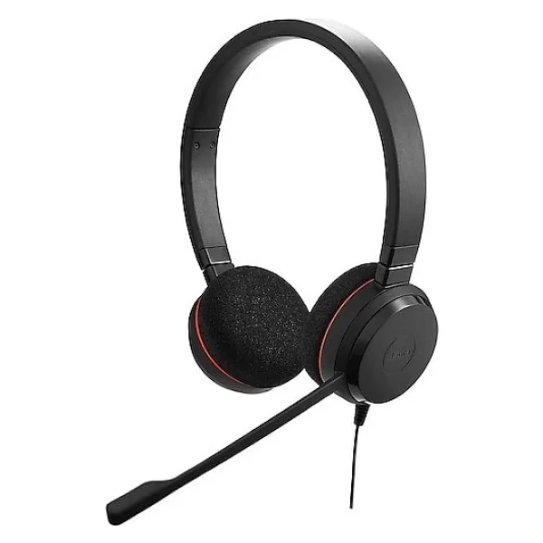 Jabra Evolve 20 Duo USB Nc Çift Taraflı Mıkrofonlu Çağrı Merkezi Kulaklığı - Bej - Görsel 2