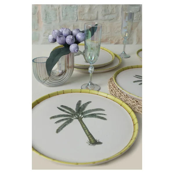 Keramika Palmiye Nordic 22642 28 Cm 6'lı Servis Tabağı - Görsel 3