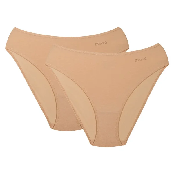 Kom Kadın Ten Basic 2'li Slip 41bk10131 - Görsel 8