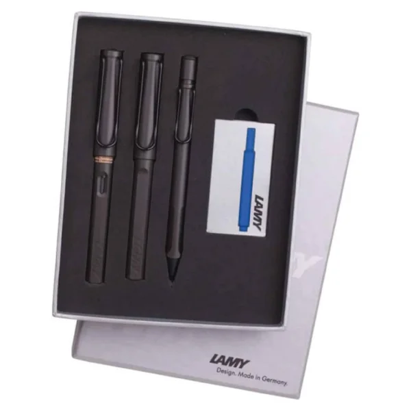 Lamy Safari Kalem Seti 3 Lü Mat Siyah Tb3-17drv - Görsel 3