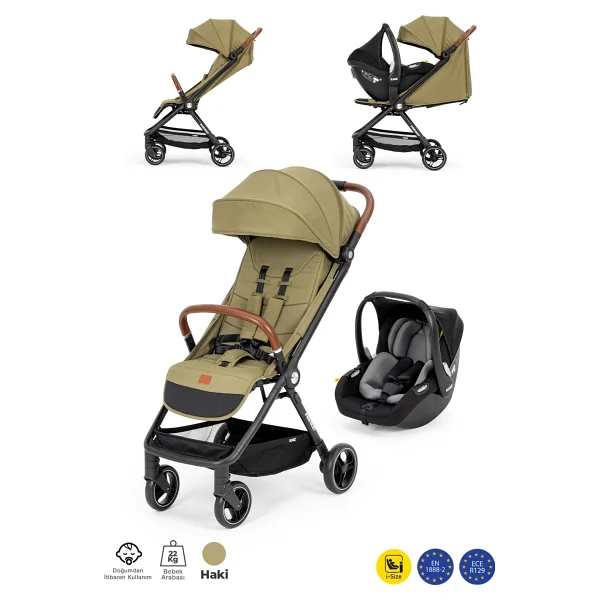 Kanz Instreet Autofold Travel Sistem Bebek Arabası - Görsel 2