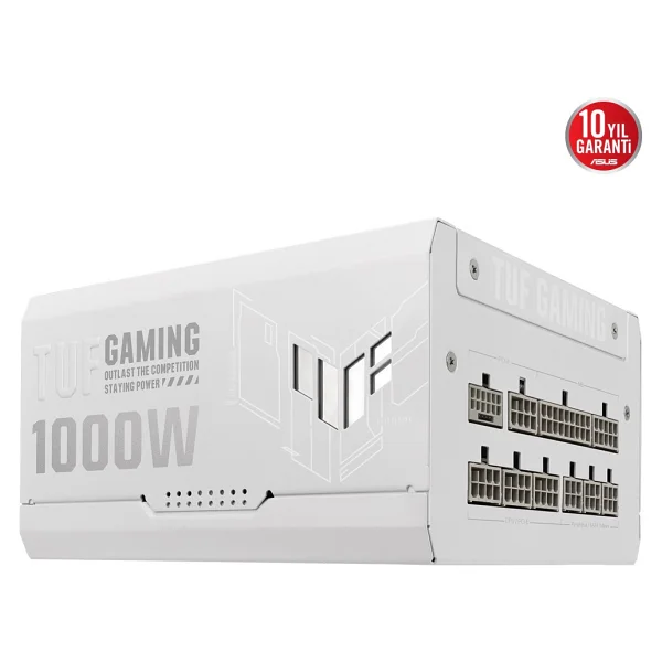 Asus Tuf-Gamıng-1000g White 1000 W Power Supply - Görsel 2