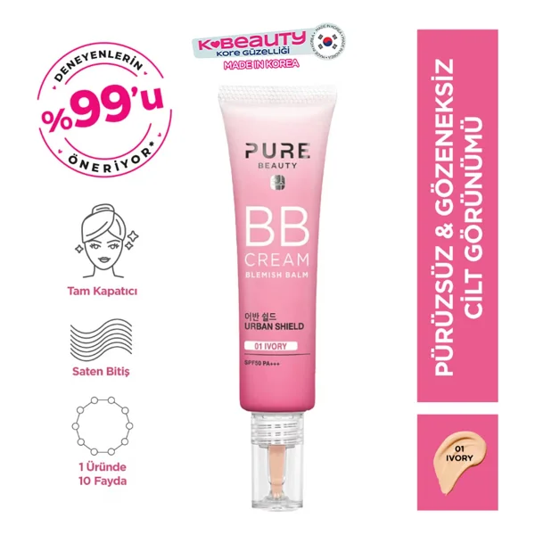 Note Nemlendirici Etkili Yoğun Kapatıcı 501 Light Spf 15 35 Ml Bb Krem - Görsel 9