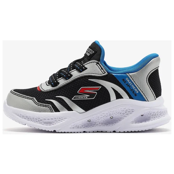 Skechers Meteor-Lights Brisk-Beams 403848n Bebek Spor Ayakkabı - Görsel 9
