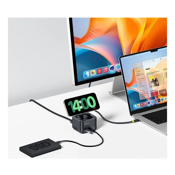 Baseus Magpro Series Iı 7in1 Kablosuz Hızlı Şarj Aleti - Görsel 5