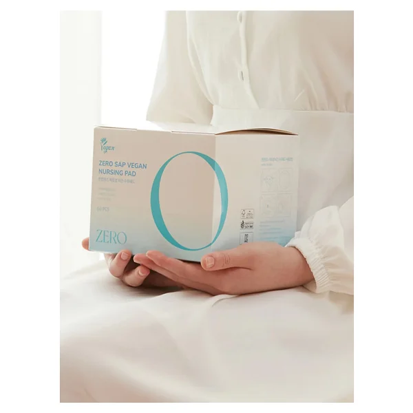 Tntn Mom's Zero Sap Vegan Nursing Pads (60 Adet) %100 Doğal Emzirme Pedi Göğüs Pedi - Görsel 4