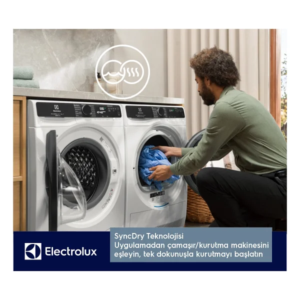 Electrolux Ew8d595mtc 9 Kg Çamaşır Kurutma Makinesi - Görsel 7