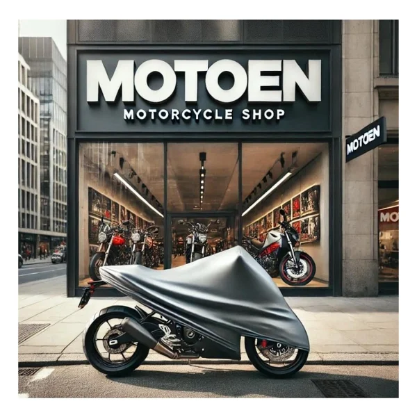 Volta Vsm Arka Çanta Uyumlu Motosiklet Brandası Premium (Kilit Uyumlu)-Siyah - Görsel 4