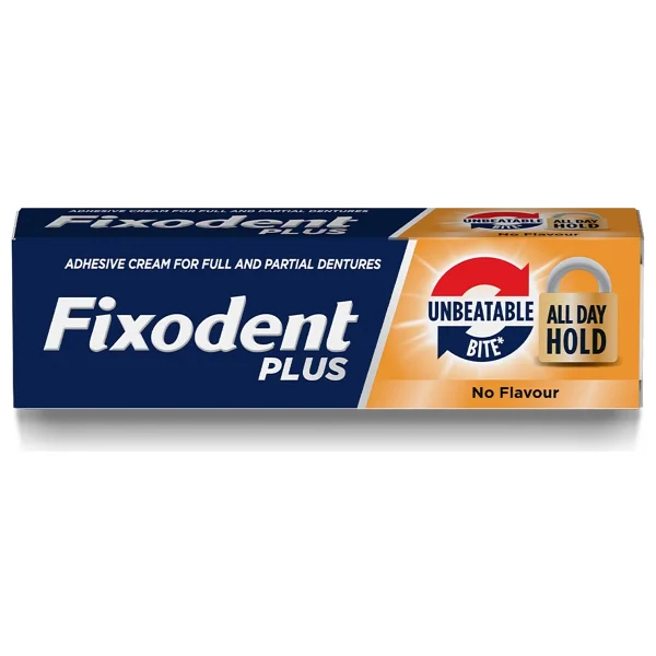 Fixodent Plus Extra Güçlü Diş Protez Yapıştırıcı Tat Içermez Krem 57 Gr 3 Adet - Görsel 2