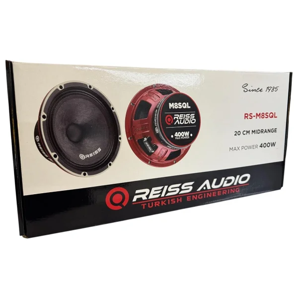 Reiss Audio Rs-M8sql 20cm Midrange Hoparlör Takımı - Görsel 5