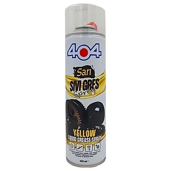 404 Sarı Sıvı Gres 400ml - Görsel 2