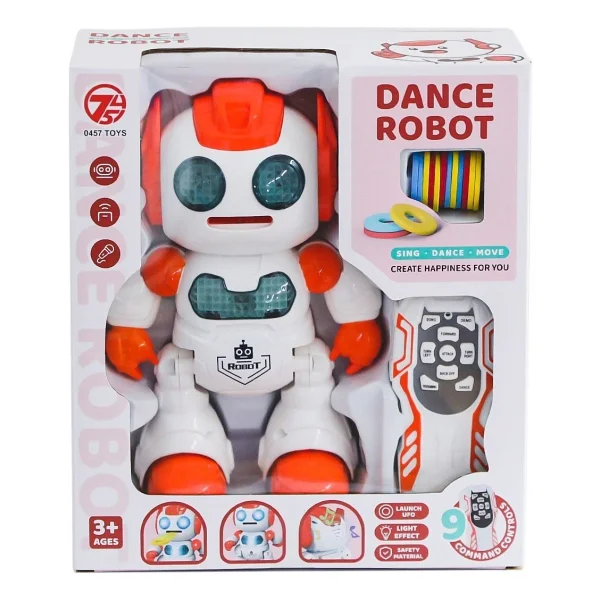 Birlik Oyuncak 606-30 Programlanabilir Disk Atan Akıllı Robot - Görsel 6