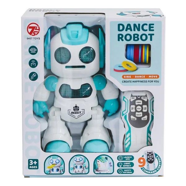 Birlik Oyuncak 606-30 Programlanabilir Disk Atan Akıllı Robot - Görsel 7