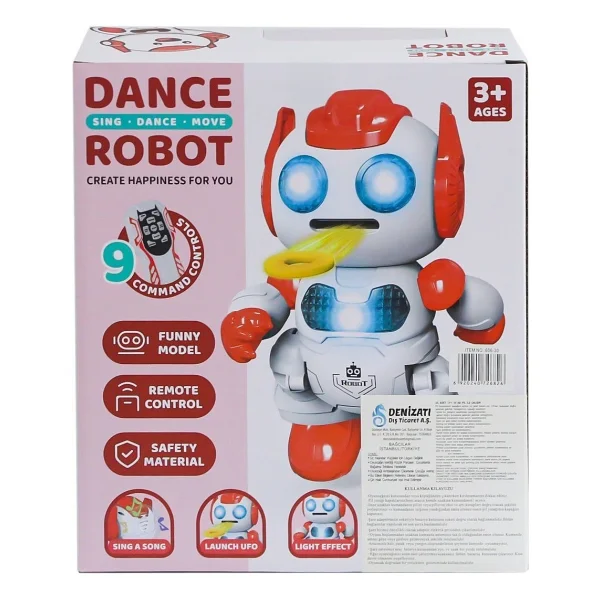 Birlik Oyuncak 606-30 Programlanabilir Disk Atan Akıllı Robot - Görsel 10