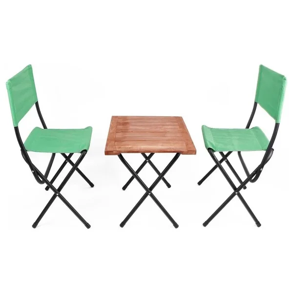 Orcamp Out-2080 55x42 Cm 2 Kişilik Ahşap Kamp Masa Sandalye Takımı - Görsel 6