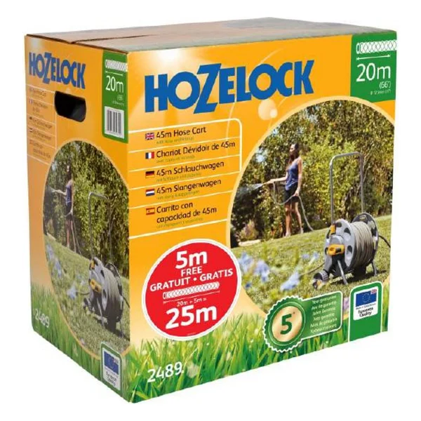 Hozelock 2489h 20 M Tekerlekli Makaralı Bahçe Hortumu - Görsel 5