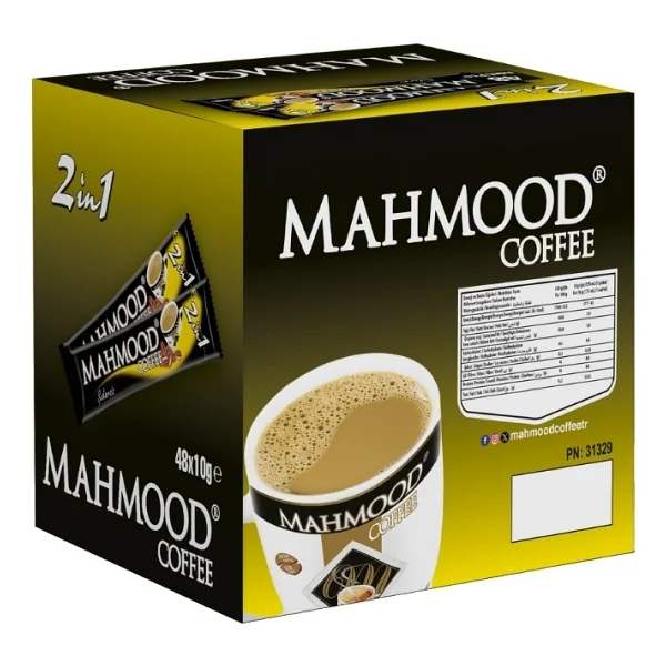 Mahmood Coffee 2'si 1 Arada 10 Gr 48'li Hazır Kahve - Görsel 5