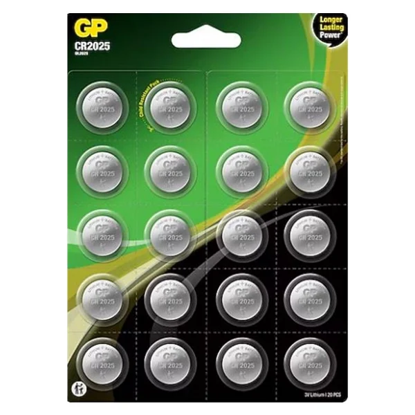Gp Cr2025 3 V 20'li Lityum Düğme Pil - Görsel 3