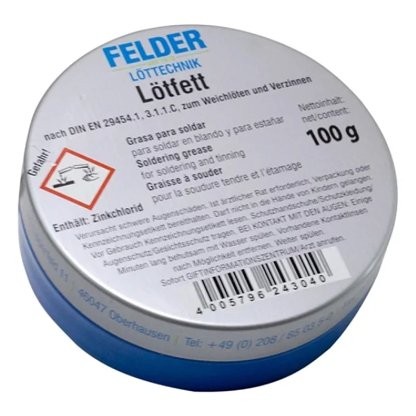 Felder Lötfett 100 Gr Lehim Pastası - Görsel 2