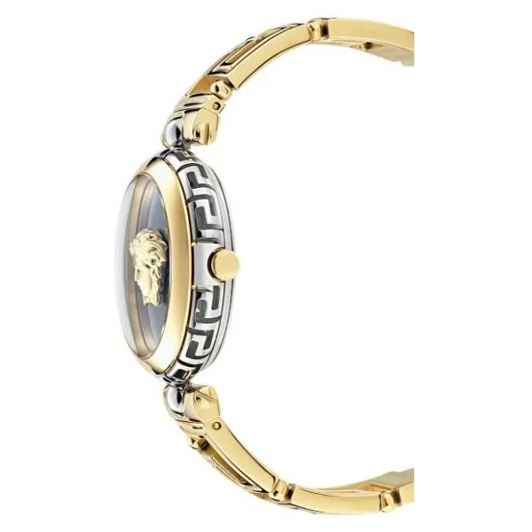Versace Medusa Jewel Vrscve0b00325 Altın-Yeşil Kadın Kol Saati - Görsel 4