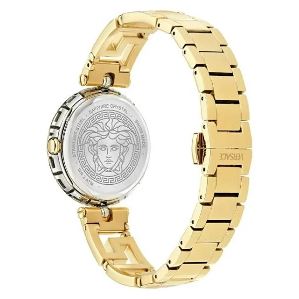 Versace Medusa Jewel Vrscve0b00325 Altın-Yeşil Kadın Kol Saati - Görsel 5