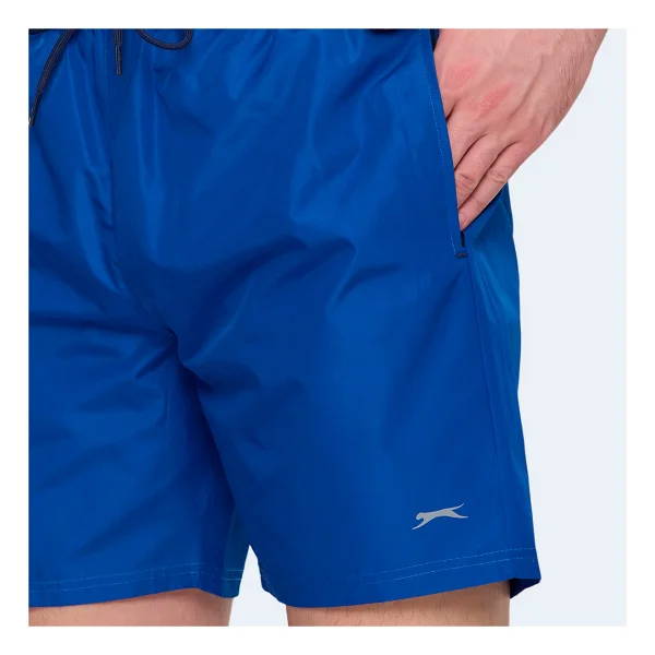 Slazenger Rodolf Saks Mavi Erkek Deniz Şortu - Görsel 5