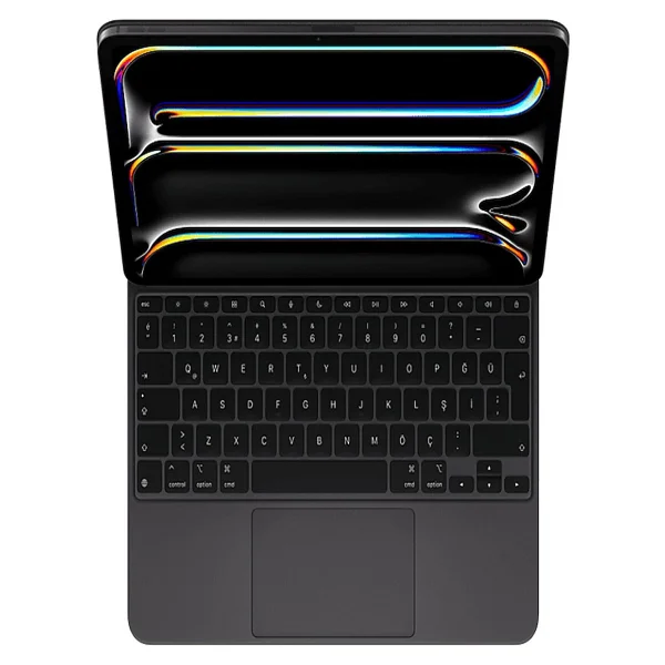 Apple iPad Pro M4 Magic Keyboard Siyah Mwr53tq/A 13" Tablet Klavyesi - Görsel 4