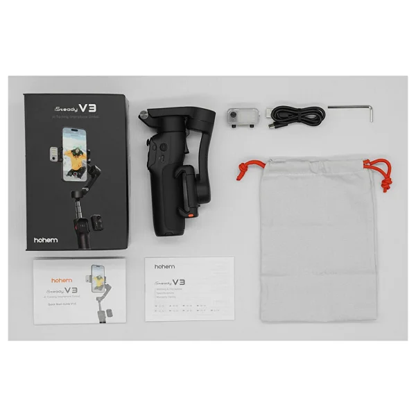 Hohem İsteady V3 Siyah Gimbal - Görsel 3