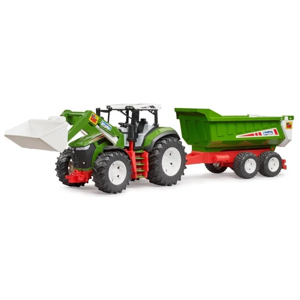Bruder Br03452 Roadmax Kepçeli Römorklu Traktör - Görsel 6